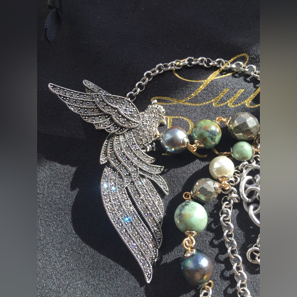 NEW Lulu Frost Canopy Long Pendant Necklace (Original Pouch & Giftbox Available)